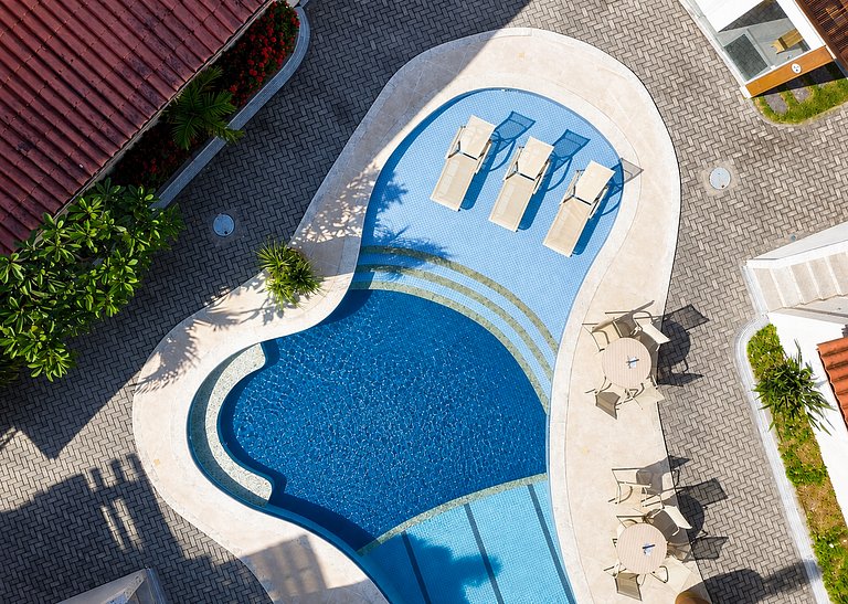 250m de Geribá! Casa 3 quartos | Cond c/ Piscina