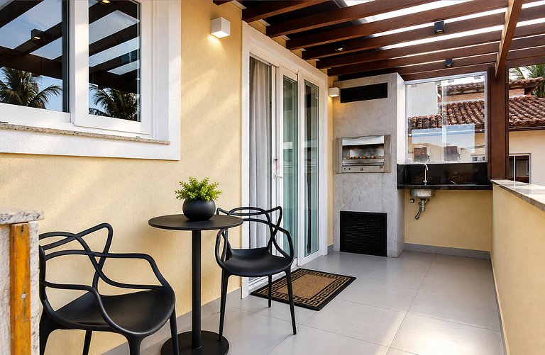 250m from Geribá! 3-bedroom house | Gated community with poo