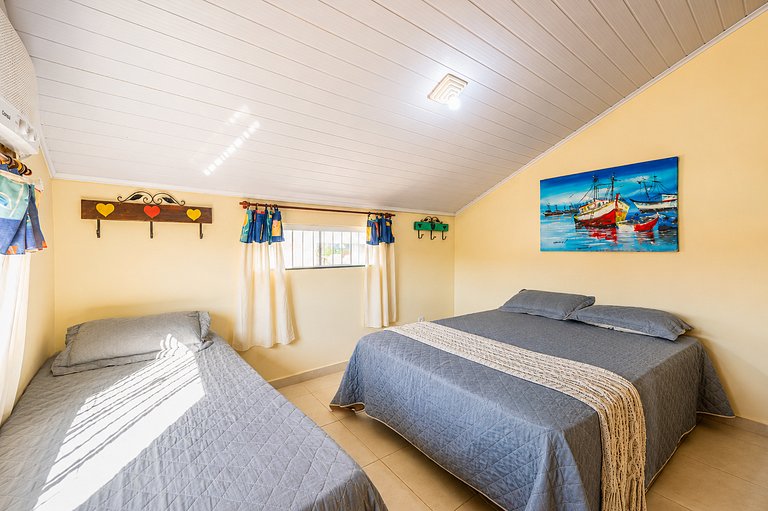 Casa c/4 quartos no Peró 500 metros da praia! CF10