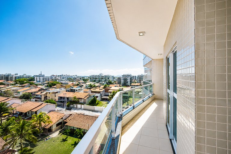 200m da Praia! Cobertura duplex, c/ 3 Quartos. CF02