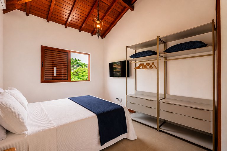 200 m da Praia Geribá! Loft 2 qtos, Churrasq e varanda