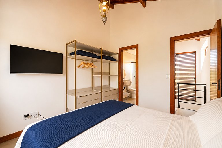 200m Geribá |2 habitaciones| área de parrilla y terraza priv