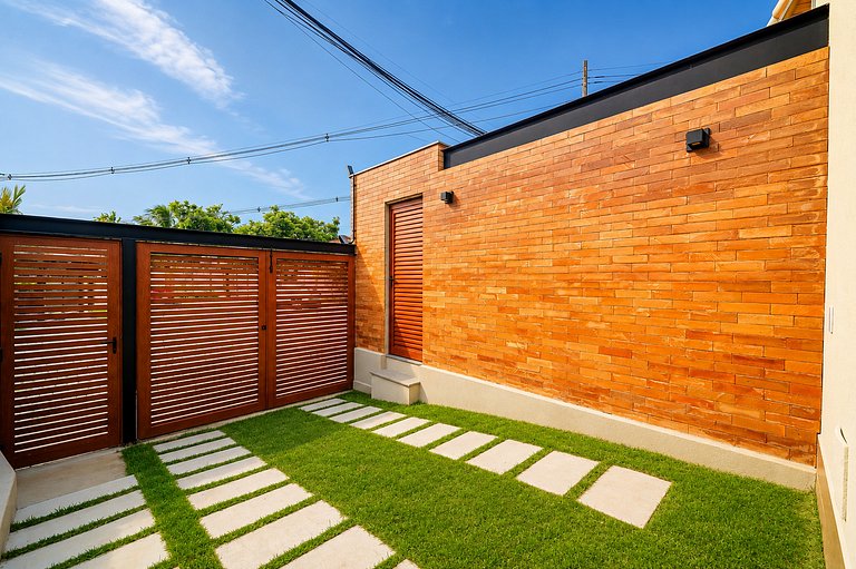Casa 200m Geribá c/ 2 qtos e área gourmet BZ106