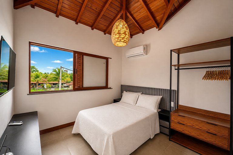 Casa 200m Geribá c/ 2 qtos e área gourmet BZ106