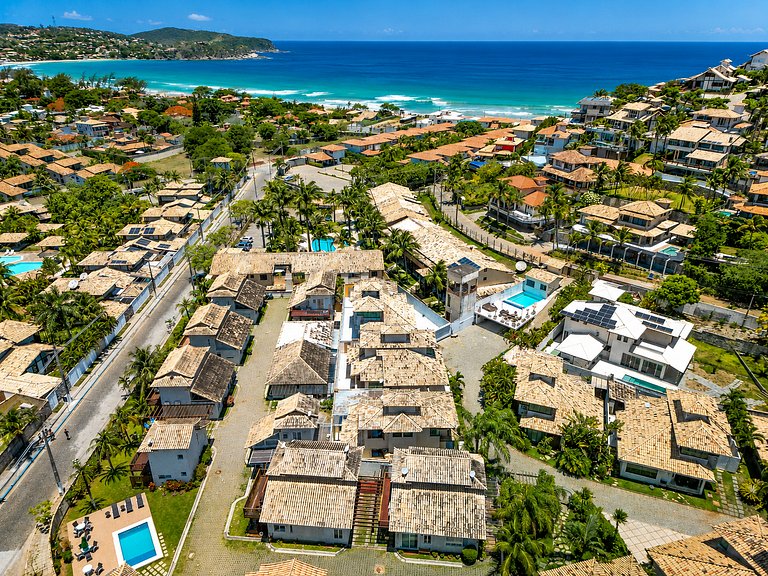 Casa 300m da praia de Geribá c\ área gourmet BZ08