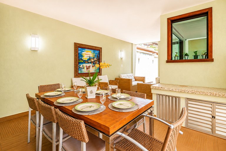 Casa a 300 metros de la playa de Geribá con área gourmet BZ0