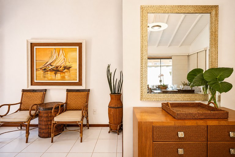 Casa 300m da praia de Geribá c\ área gourmet BZ08