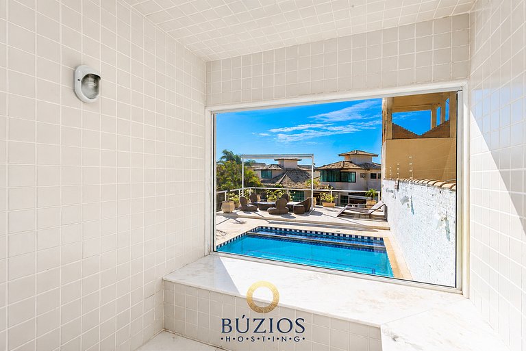 Casa 300m da praia de Geribá c\ área gourmet BZ08