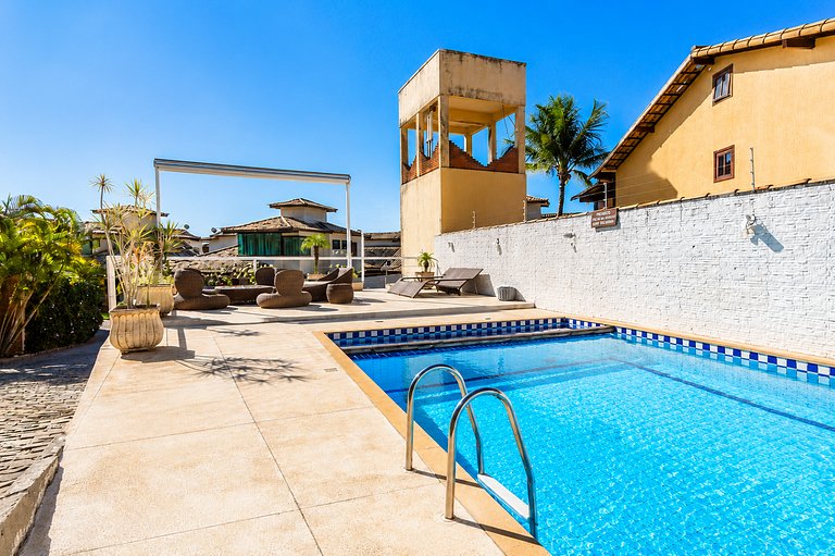 Casa 300m da praia de Geribá c\ área gourmet BZ08