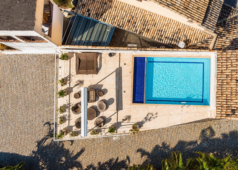 Casa a 300 metros de la playa de Geribá con área gourmet BZ0