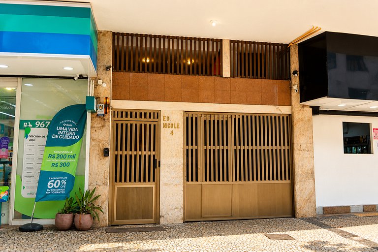 RJ02 Ipanema apartamento de 2 habitaciones a 350 metros de l
