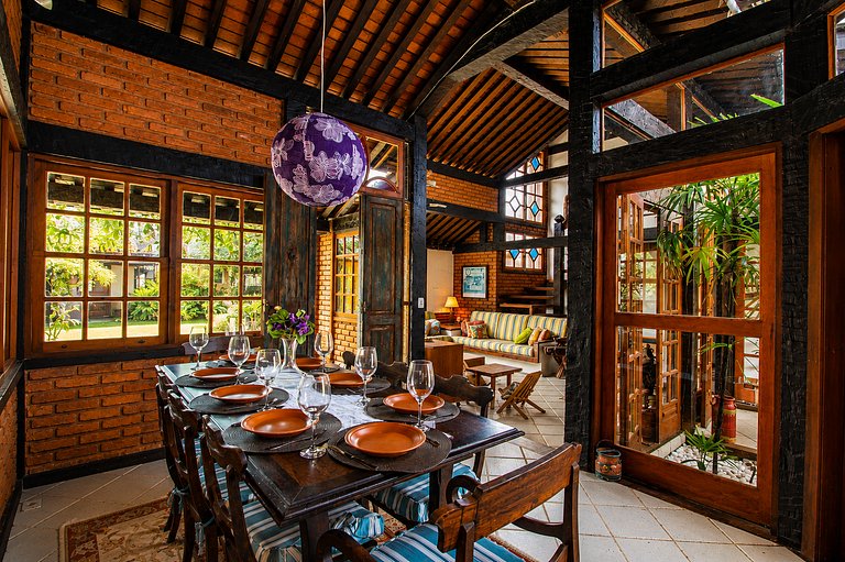 Bz46 300m from the beach! House with 5 suites!