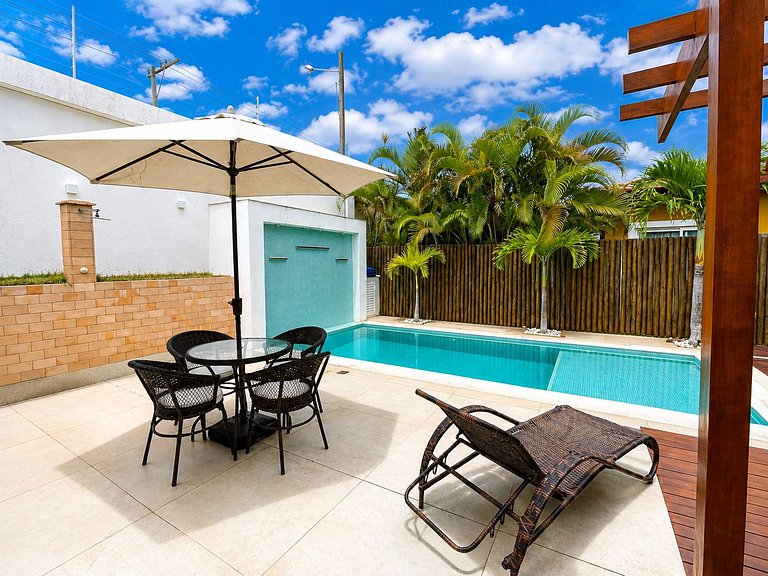 Centro de Búzios!Piscina privativa| 5 suítes| BZ28