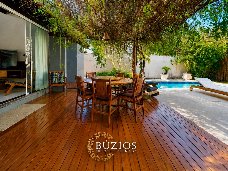 40m from the beach! Beautiful house with private pool BZ26