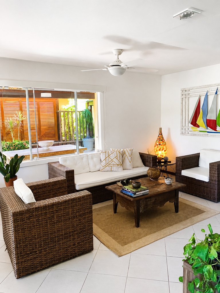 Casa con 4 suites en el centro, a 600 metros de la Rua das P