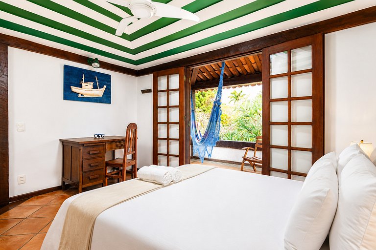 Casa com piscina e sauna a 300m da praia BZ34