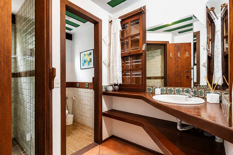 Casa com piscina e sauna a 300m da praia BZ34