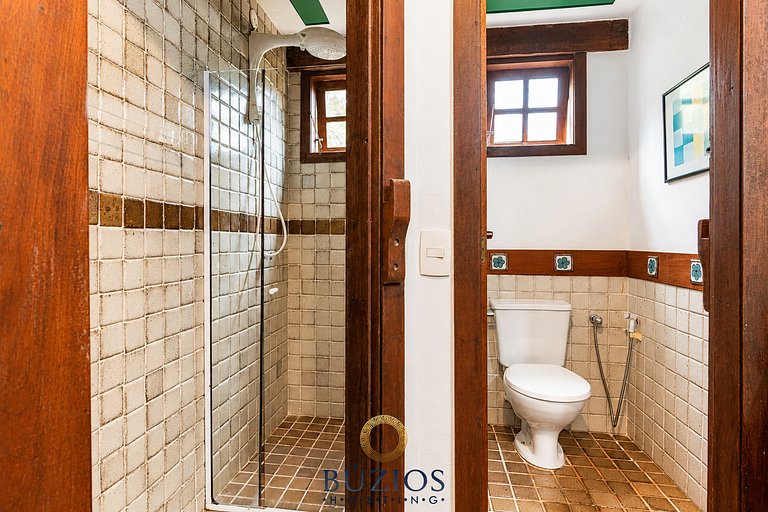 Casa com piscina e sauna a 300m da praia BZ34