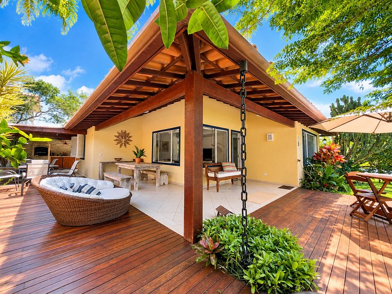 600m from Rua das Pedras! 4 suites, gourmet area, Bz56