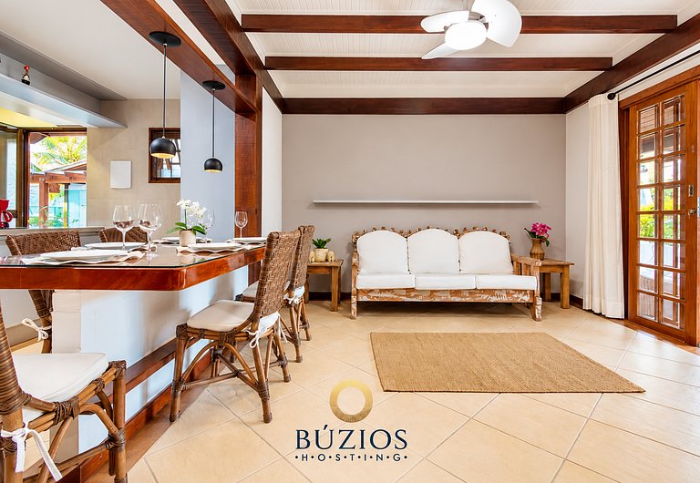 BZ16 Casa con parrilla privada en condominio club