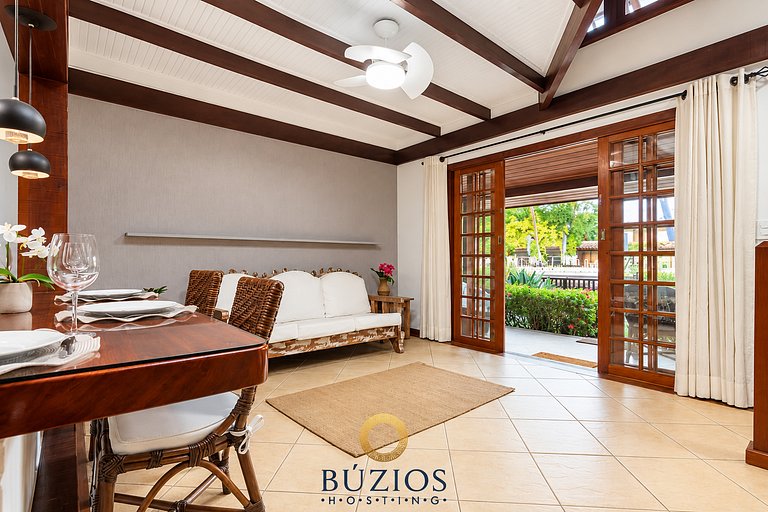 BZ16 Casa con parrilla privada en condominio club