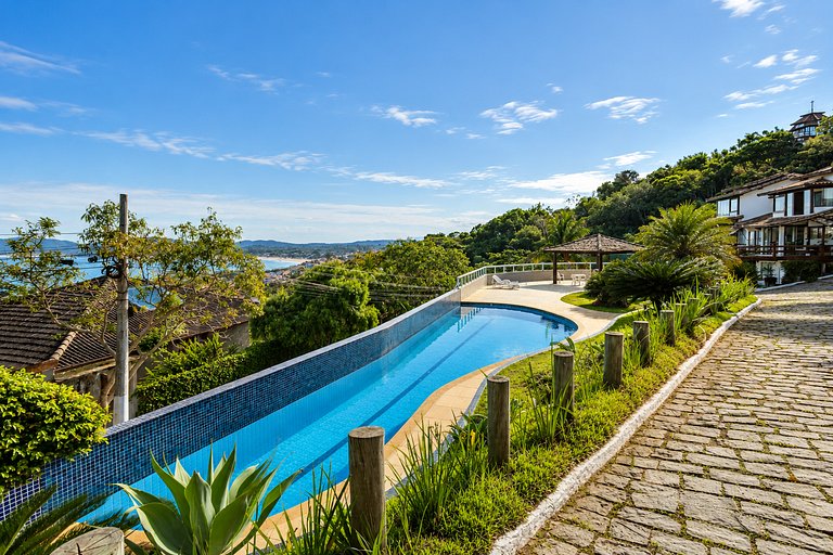 Bz20 Geribá with panoramic view! 6 bedrooms