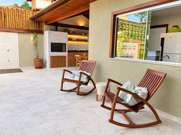 Bz41 Casa c/ Piscina Privativa 150m da praia!