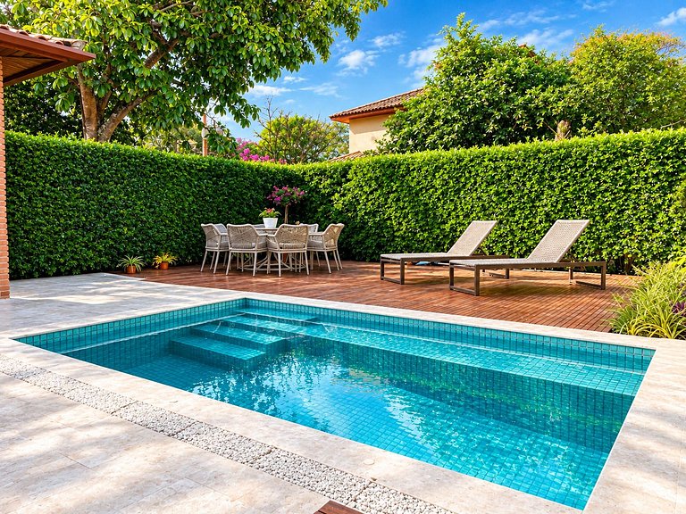 Bz41 House with Private Pool 150m from the beach!