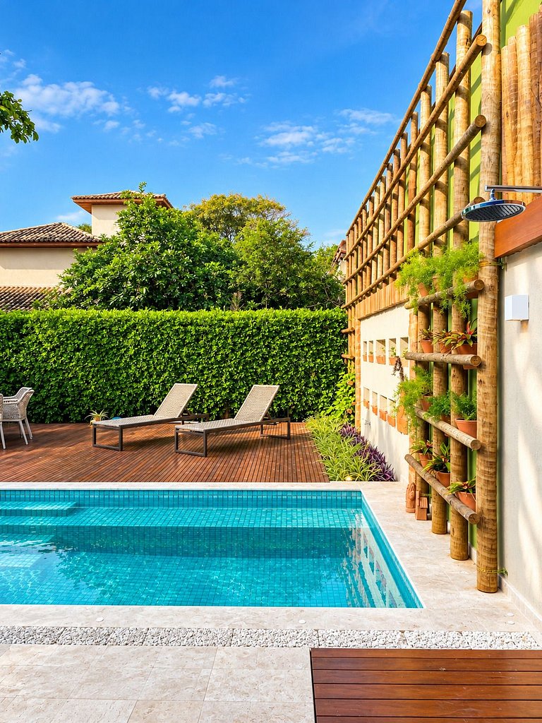 Bz41 House with Private Pool 150m from the beach!