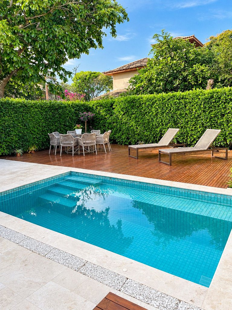Bz41 Casa c/ Piscina Privativa 150m da praia!