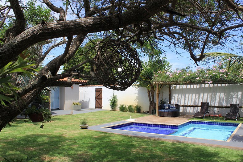 Bz04 Beautiful house with private pool - 30 meters from the