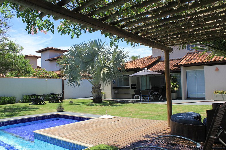 Bz04 Beautiful house with private pool - 30 meters from the