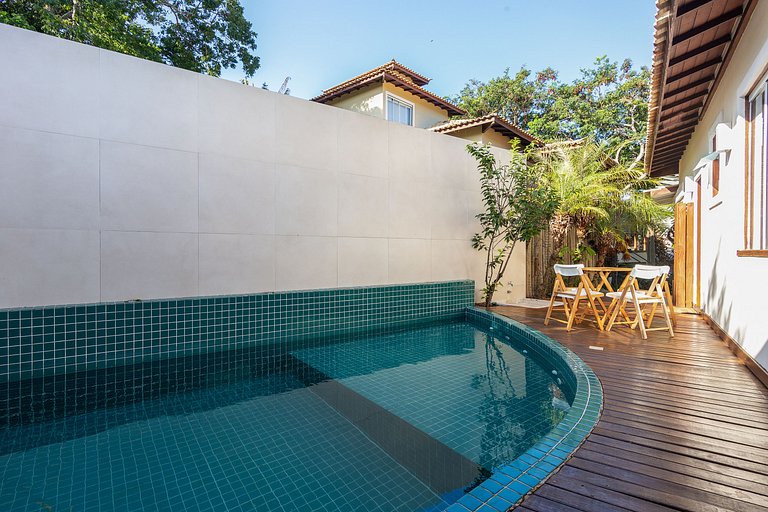 Bz05 Casa com piscina e 5 suítes, Geribá