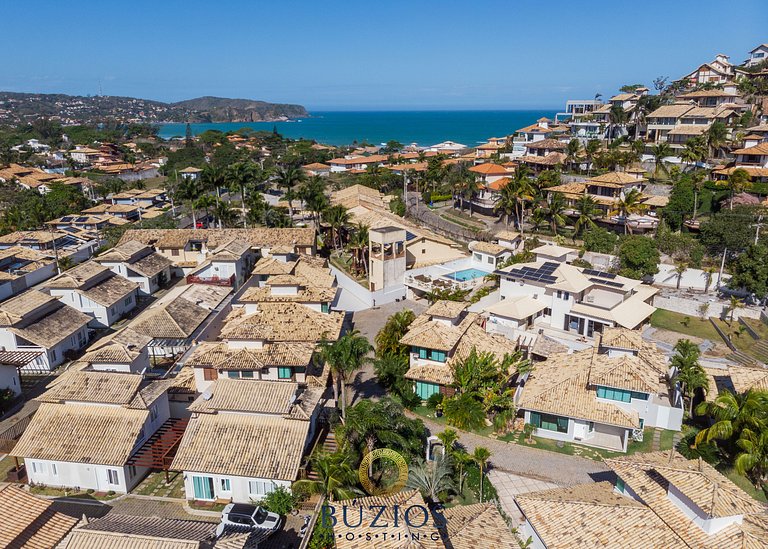 Bz08 200 metros da praia com Área Gourmet, Geribá