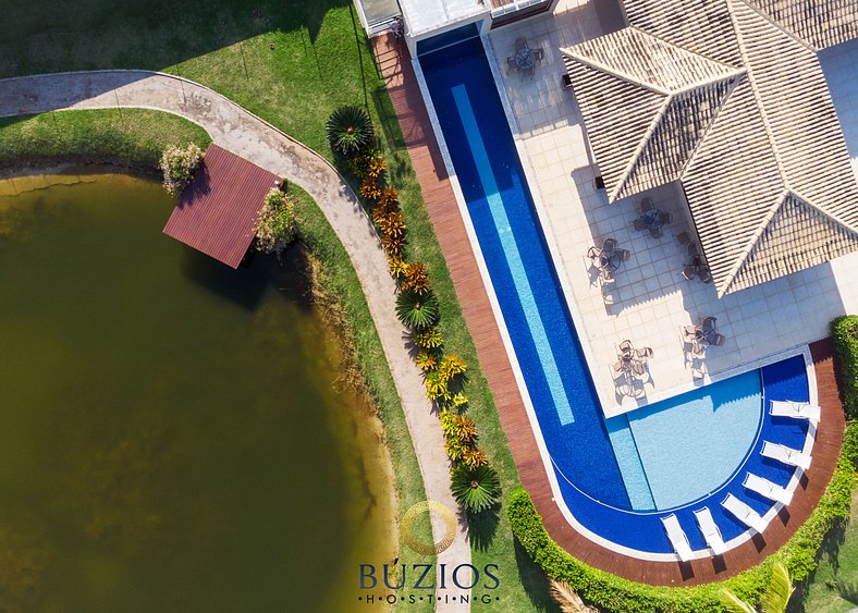 BZ40 Casa 180m da praia c/ piscina privativa