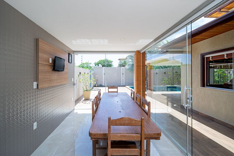 Bz67 Casa alto padrão com piscina e sauna privativas