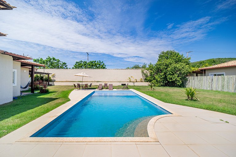 BZ68 Centro! Casa com piscina privativa, 6 quartos