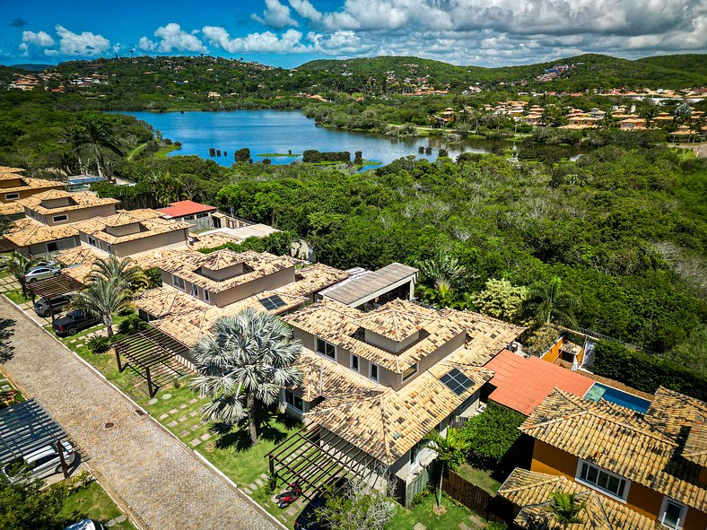 BZ80 Centro de Búzios! Hermosa Casa con Piscina!